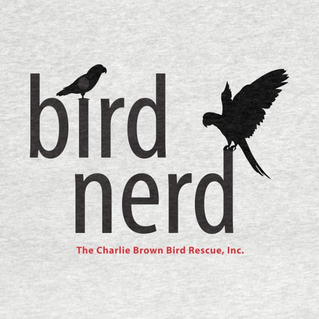 CB bird nerd - black type by Just Winging It Designs